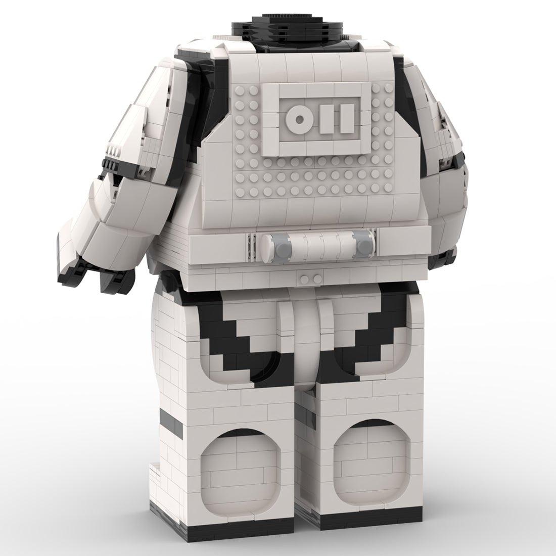 MOC - 87398 Storm Trooper Mega Figure Body - LesDiy - 