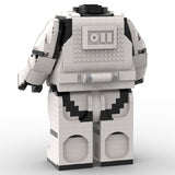 MOC - 87398 Storm Trooper Mega Figure Body - LesDiy - 