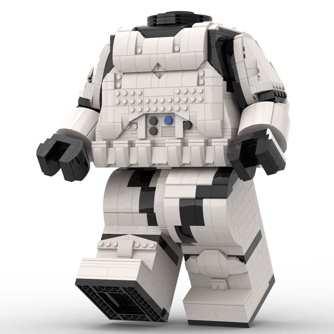 MOC - 87398 Storm Trooper Mega Figure Body - LesDiy - 