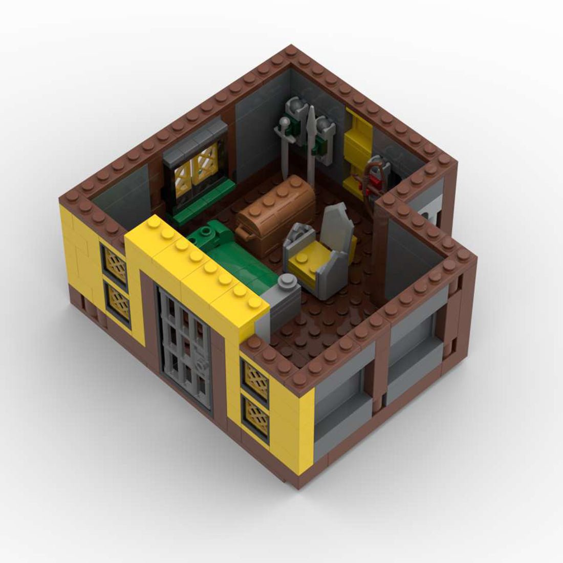 MOC - 87503 Medieval Street Scene Hotel fot Lego - LesDiy