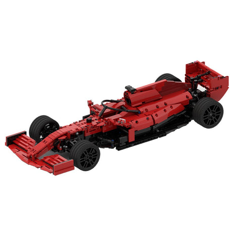 MOC - 87525 Ferrari F1 SF21 (8386 Base) 1:10 Scale - LesDiy