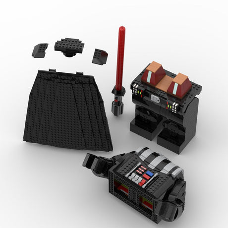 MOC - 88104 Darth Vader Mega Figure Body Building Blocks - LesDiy - 