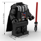 MOC - 88104 Darth Vader Mega Figure Body Building Blocks - LesDiy - 