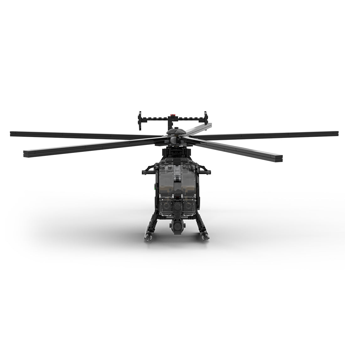 MOC - 88275 MH - 6 Little Bird Helicopter - LesDiy - 