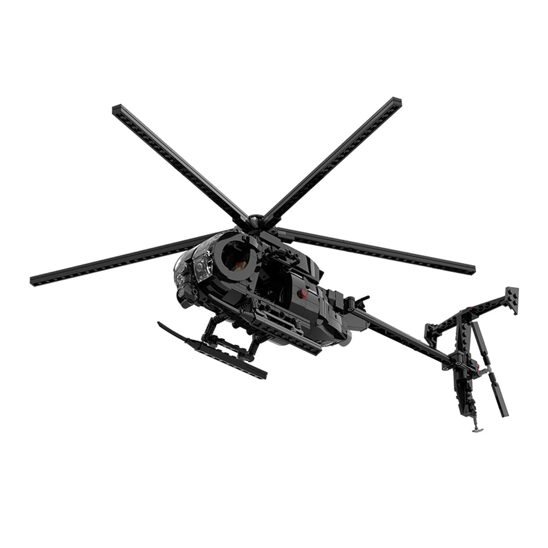 MOC - 88275 MH - 6 Little Bird Helicopter - LesDiy - 