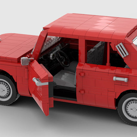 MOC-88319 Wartburg 353 Limousine 1985-1988 Building Blocks-LesDiy - 
