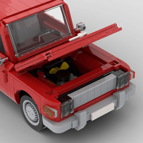 MOC-88319 Wartburg 353 Limousine 1985-1988 Building Blocks-LesDiy - 