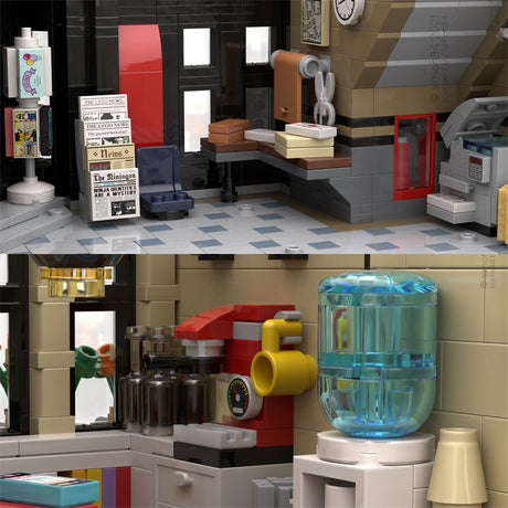 MOC - 88507 Post Office - LesDiy - MOC