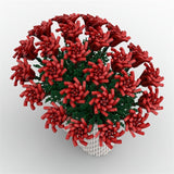 MOC - 88699 Two Dozen Red Roses - LesDiy - MOC