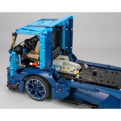 MOC-88792 8-Speed Race Truck Building Blocks-LesDiy-MOC-