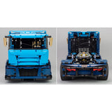 MOC-88792 8-Speed Race Truck Building Blocks-LesDiy-MOC-