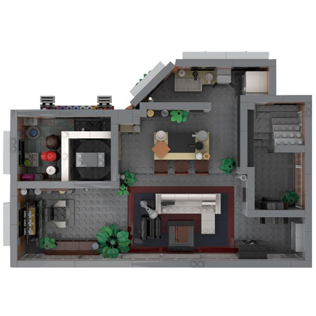 MOC - 89341 Sit - Complex Queer Eye Building Blocks - LesDiy - 