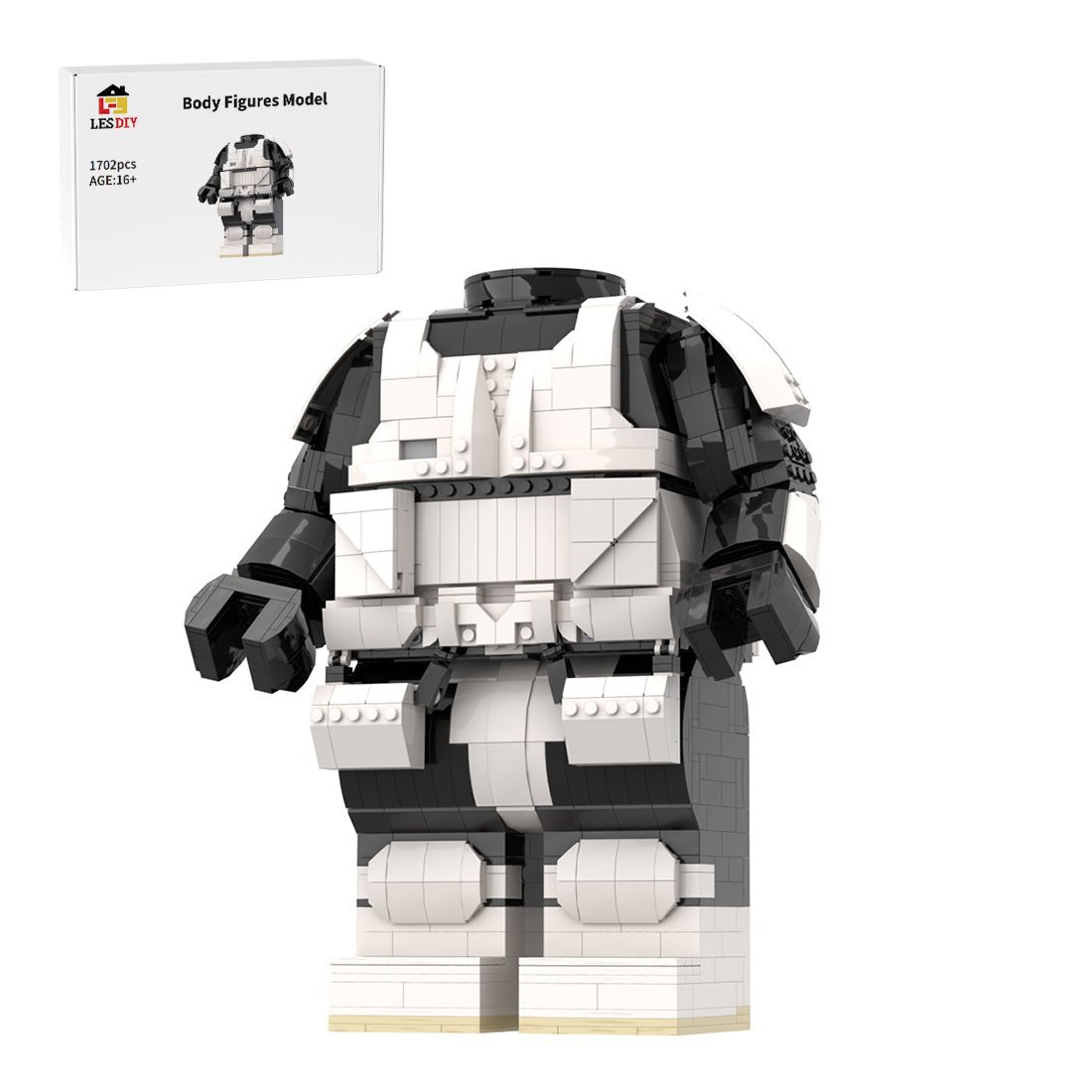 MOC - 89648 Scout Trooper Mega Figure Body Building Blocks - LesDiy - Building Blocks