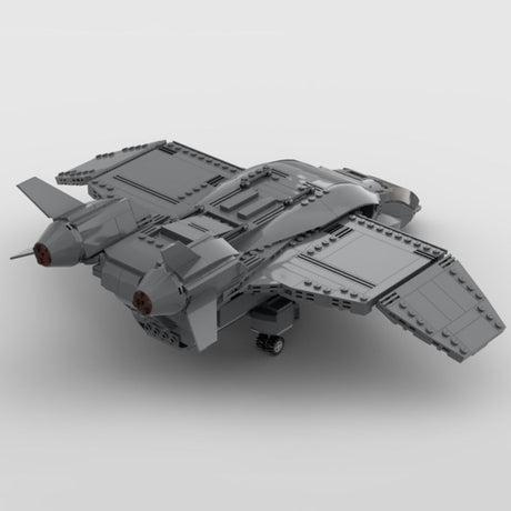 MOC - 89761 Quinjet Sci - fi Movie Style Building Block - LesDiy - 