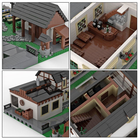 MOC - 90068 Brewery Munich Oktoberfest - LesDiy - MOC