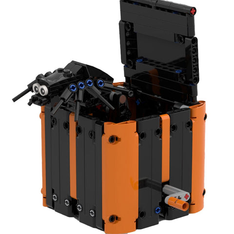 MOC - 90977 Halloween Spider Box - LesDiy - 