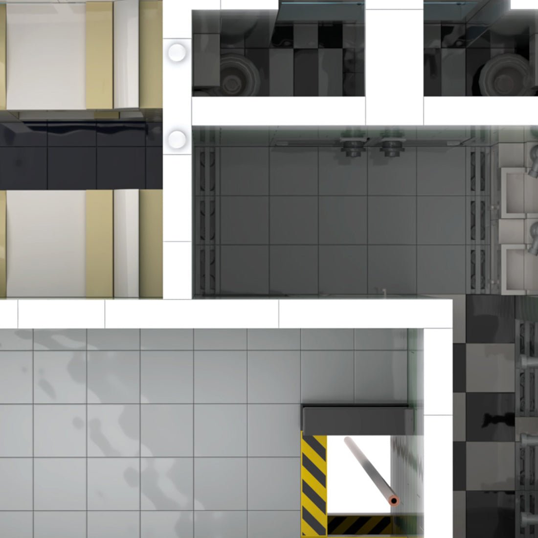 MOC - 91959 Fire Station 21 Building Blocks - LesDiy - Building Blocks