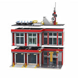 MOC - 91959 Fire Station 21 Building Blocks - LesDiy - Building Blocks
