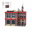 MOC - 91959 Fire Station 21 Building Blocks - LesDiy - Building Blocks