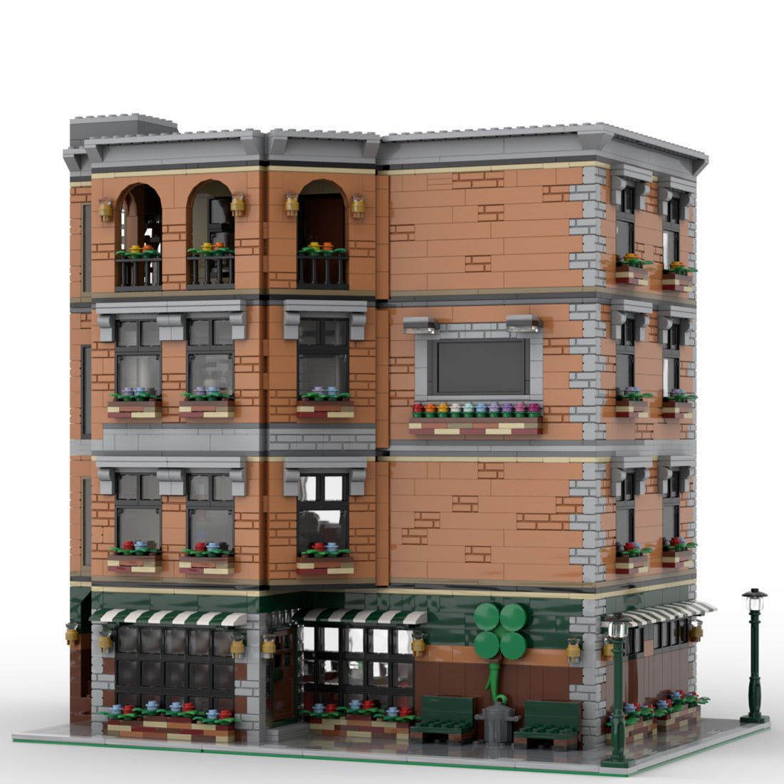 MOC - 92501 SitComplex - MacLaren's Pub Building Blocks - LesDiy - 