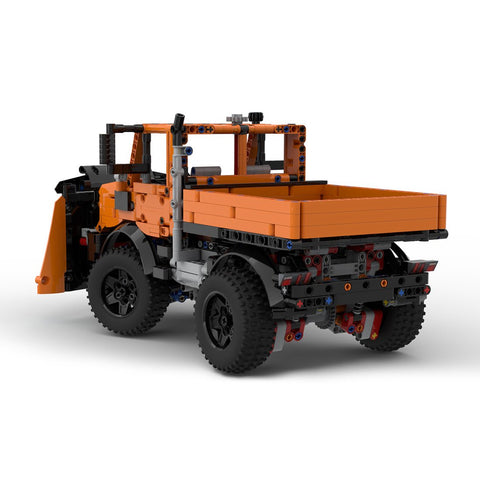 MOC - 92700 Snowplow Truck - LesDiy - 