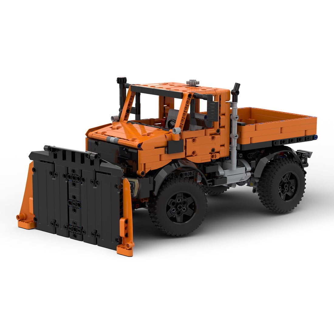 MOC - 92700 Snowplow Truck - LesDiy - 