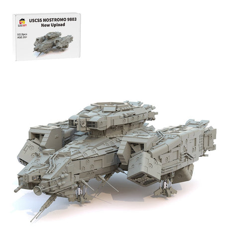 MOC - 92753 USCSS NOSTROMO 9803 Building Blocks - LesDiy - Building Blocks