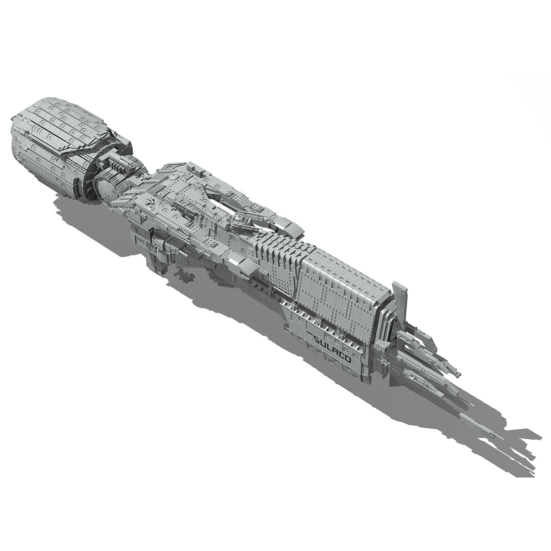 MOC - 92780 USS SULACO 9816 - new upload - LesDiy - Locomotive