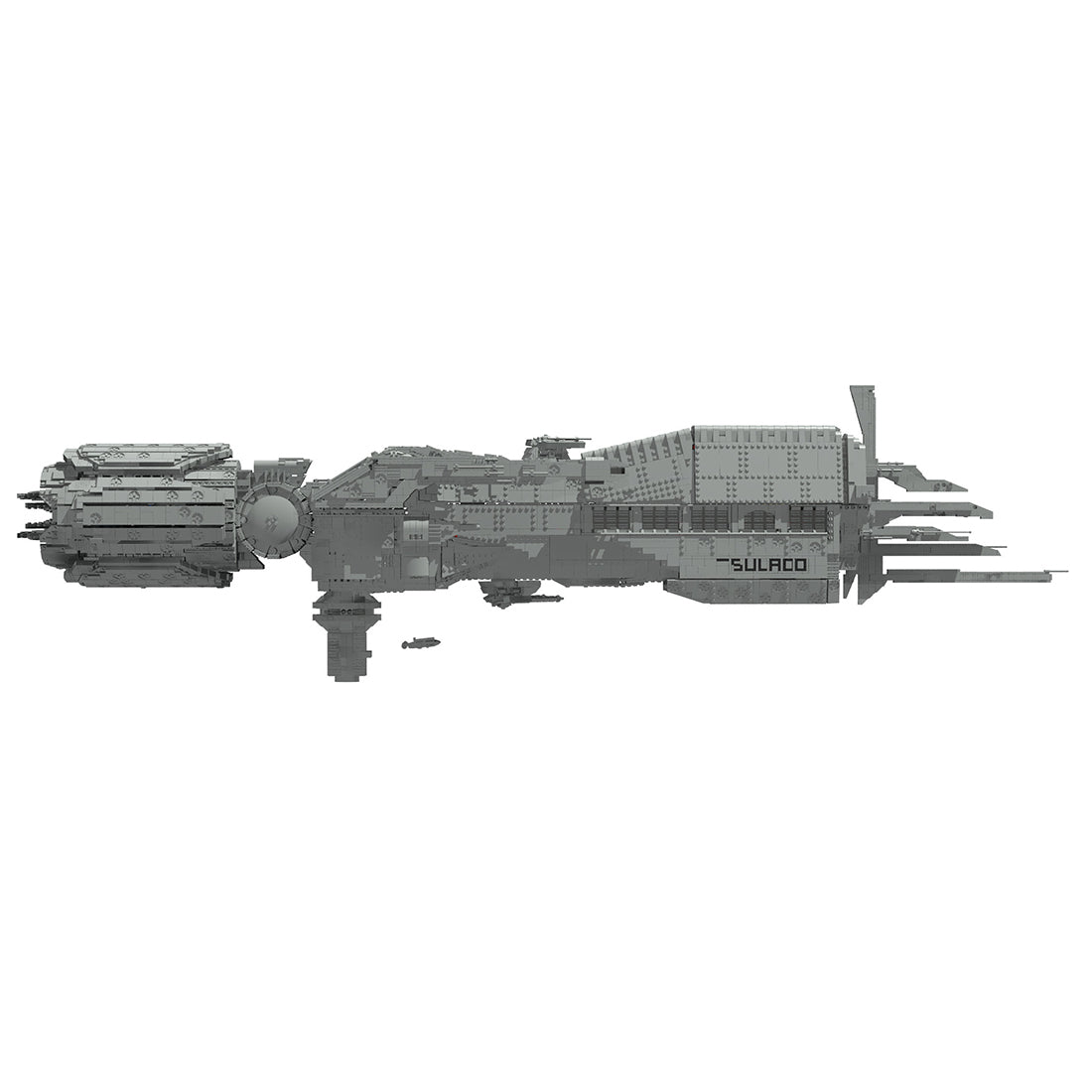 MOC - 92780 USS SULACO 9816 - new upload - LesDiy - Locomotive