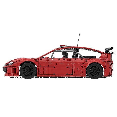 MOC - 92925 Citroen C4 WRC 2008 Monte Carlo 1:8 Scale Sebastien Loeb - LesDiy - 