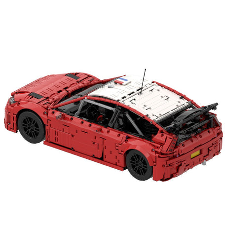 MOC - 92925 Citroen C4 WRC 2008 Monte Carlo 1:8 Scale Sebastien Loeb - LesDiy - 