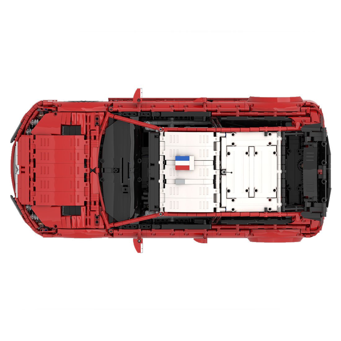 MOC - 92925 Citroen C4 WRC 2008 Monte Carlo 1:8 Scale Sebastien Loeb - LesDiy - 