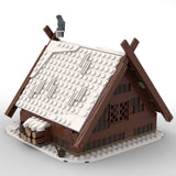 MOC - 93063 Medieval Viking's House Building Blocks - LesDiy - 