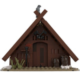MOC - 93063 The Viking's House Medieval Building Blocks - LesDiy - 