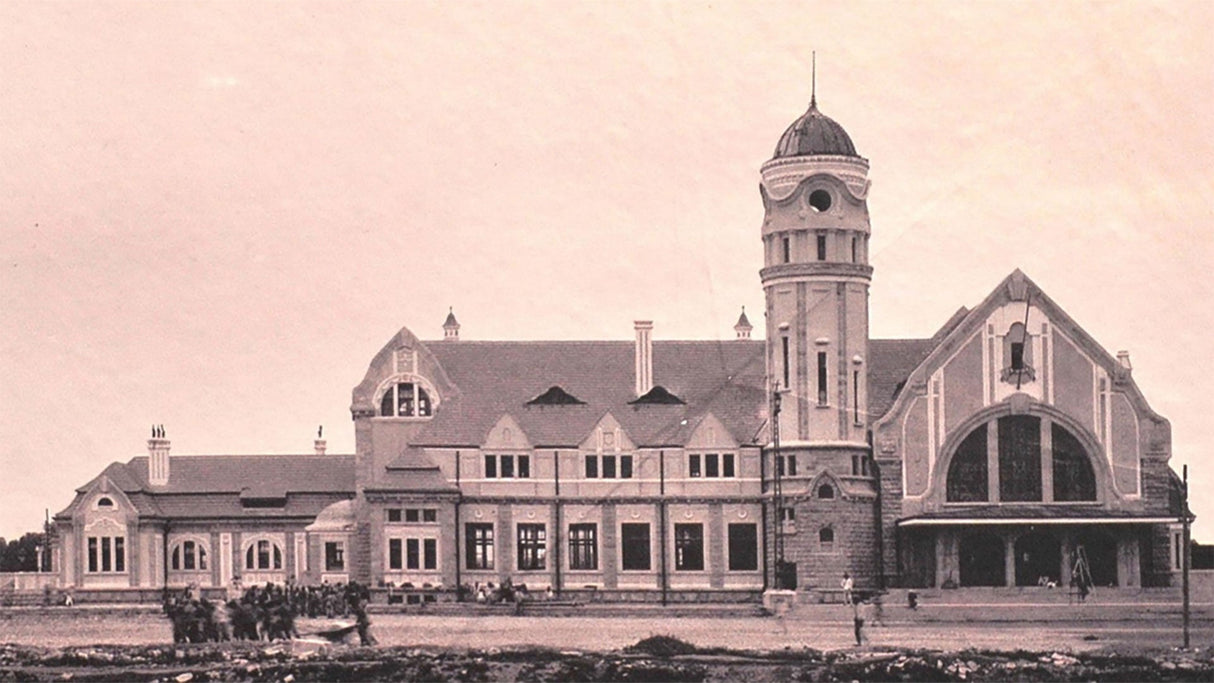 MOC - 93444 Jinan Old Railway Station - LesDiy - 