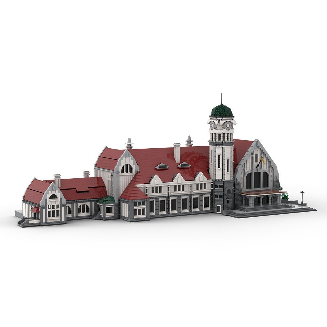 MOC - 93444 Jinan Old Railway Station - LesDiy - 