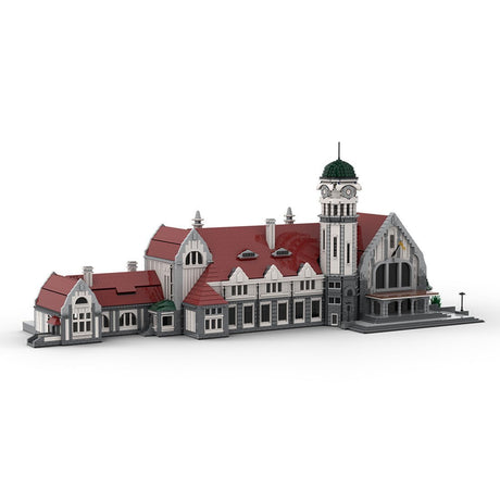 MOC - 93444 Jinan Old Railway Station - LesDiy - 