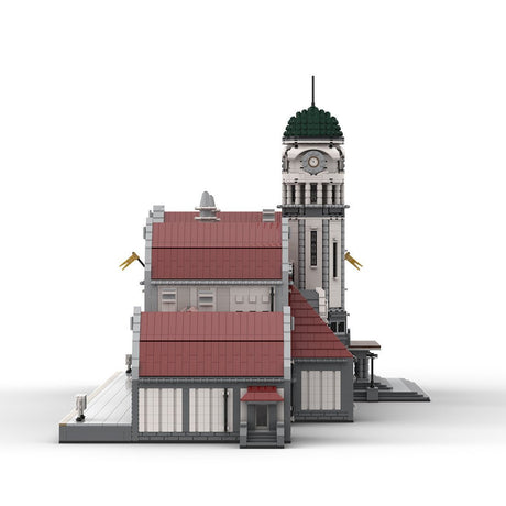 MOC - 93444 Jinan Old Railway Station - LesDiy - 