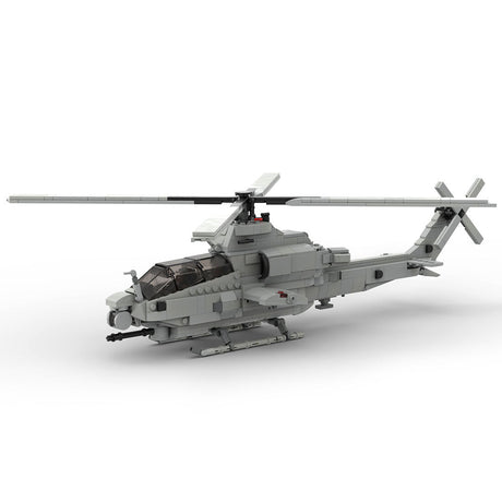 MOC - 93584 Bell AH - 1Z Viper | 1:35 Scale Building Blocks - LesDiy - Building Blocks