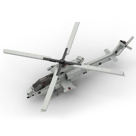 MOC - 93584 Bell AH - 1Z Viper | 1:35 Scale Building Blocks - LesDiy - Building Blocks