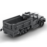 MOC - 93675 Military M3 Armored Carriers Tracked Vehicle - LesDiy - 