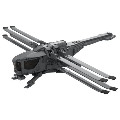 MOC - 93682 Science Fiction Style Imperial Ornithopter Model - LesDiy - 