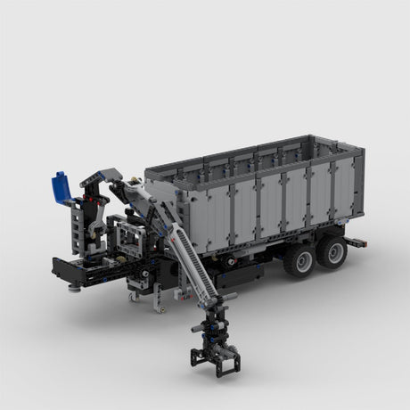 MOC - 93768 Mercedes - Benz NG 1632 and Trailer - LesDiy - 