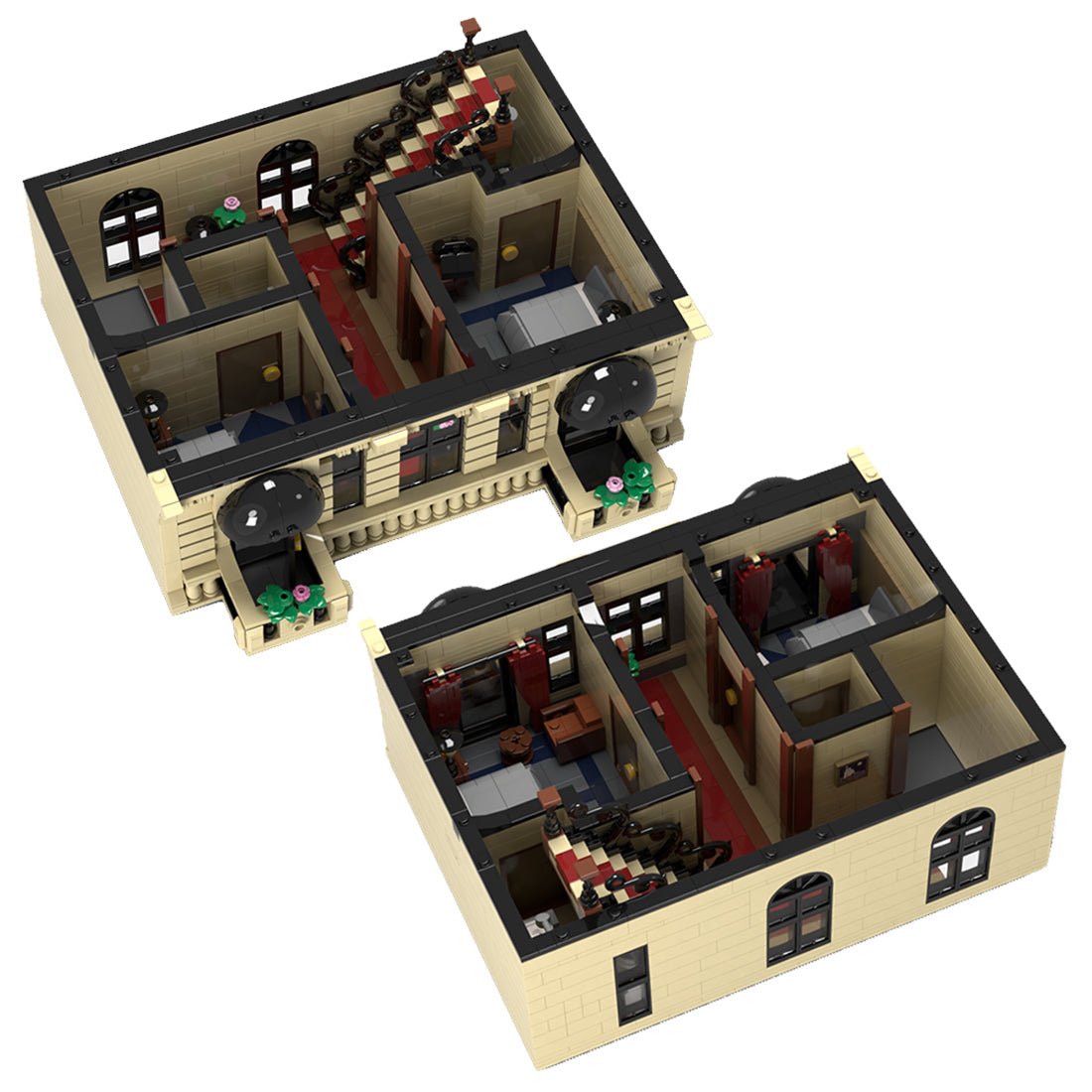 MOC-95212 Hotel Model Compatible with Lego-LesDiy-MOC-
