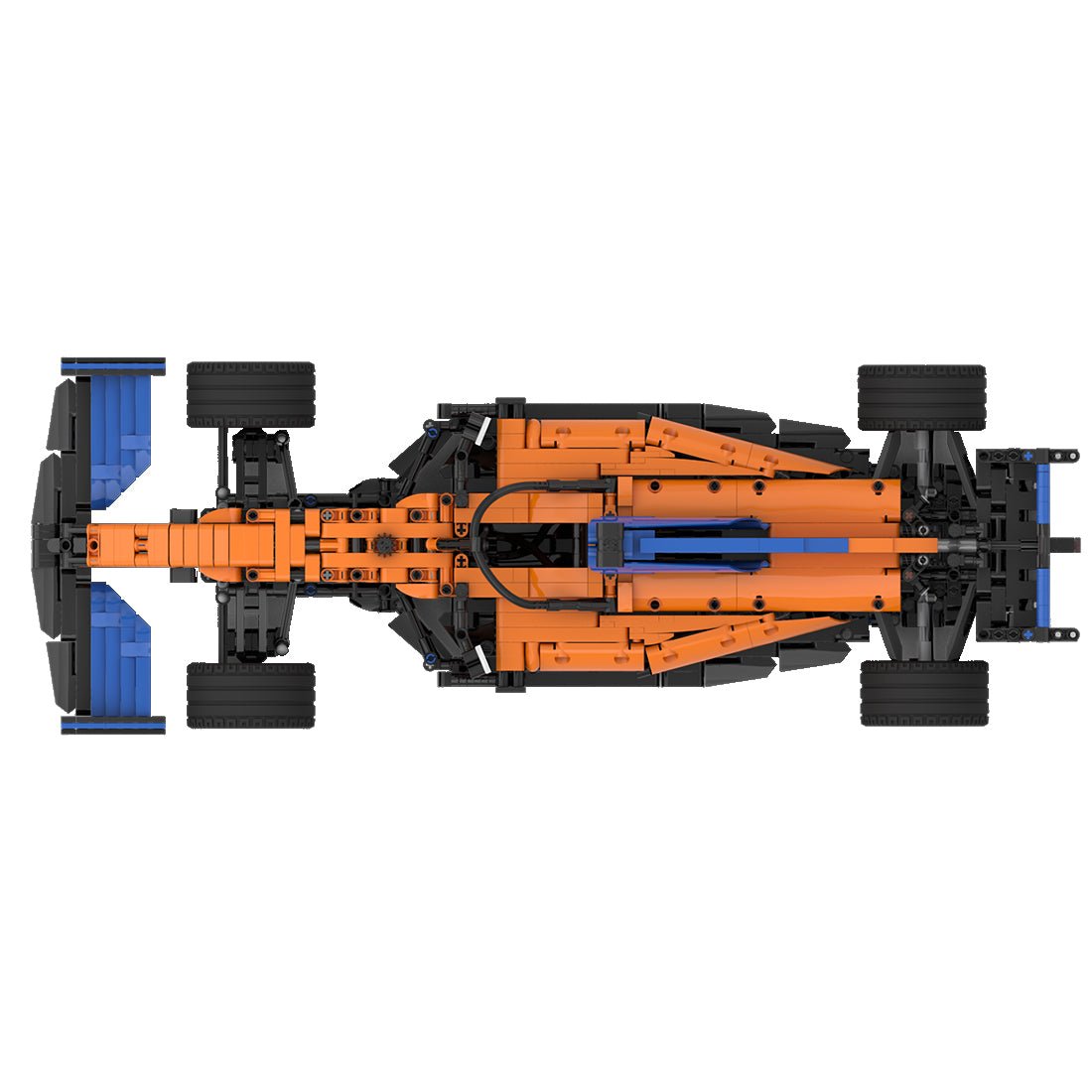 MOC - 95766 McLaren F1 MCL35M (8386 Base) 1:10 Scale - LesDiy - 