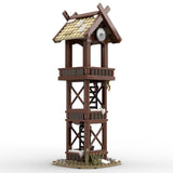 MOC - 95891 The Viking Tower Medieval Building Blocks - LesDiy
