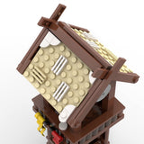 MOC - 95891 The Viking Tower Medieval Building Blocks - LesDiy