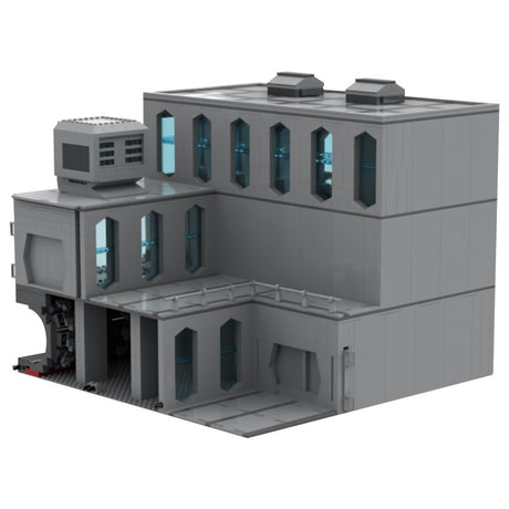 MOC - 96064 Sci - fi Space Wars Modular Military Scene - LesDiy - 