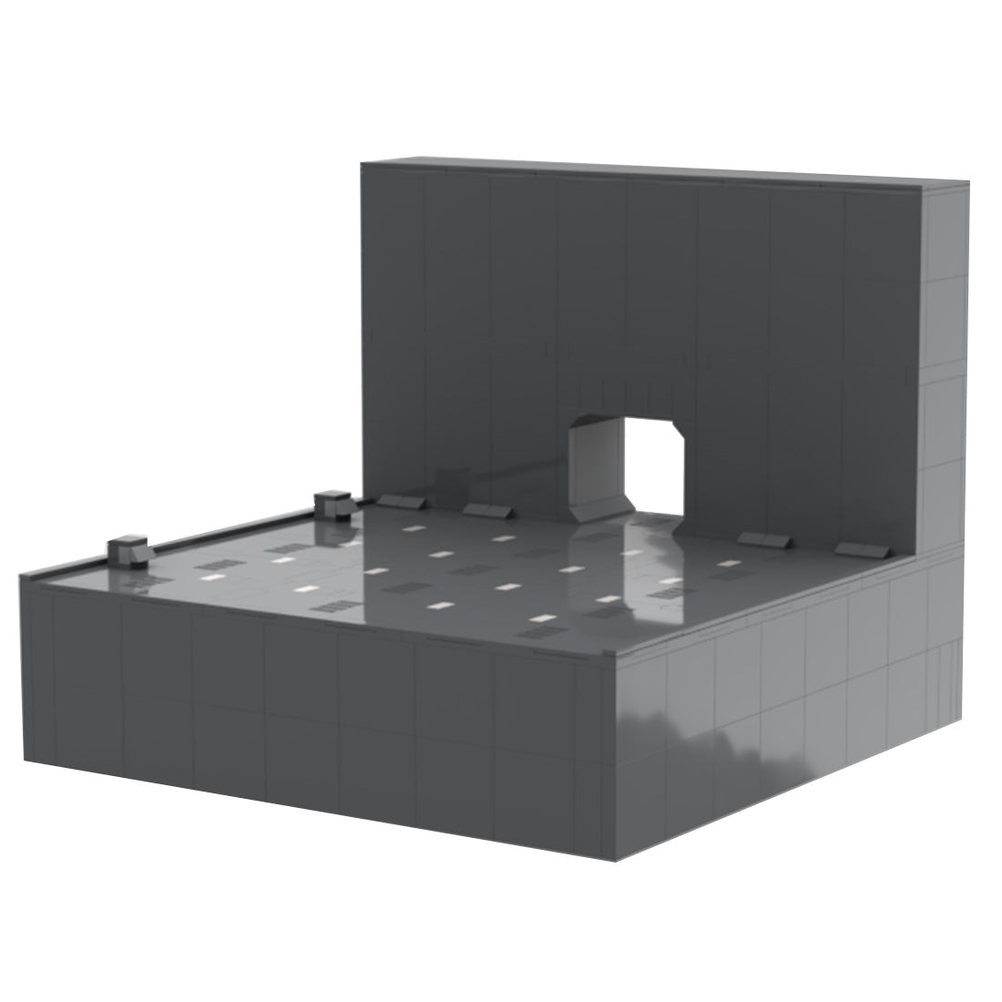 MOC - 96064 Sci - fi Space Wars Modular Military Scene - LesDiy - 