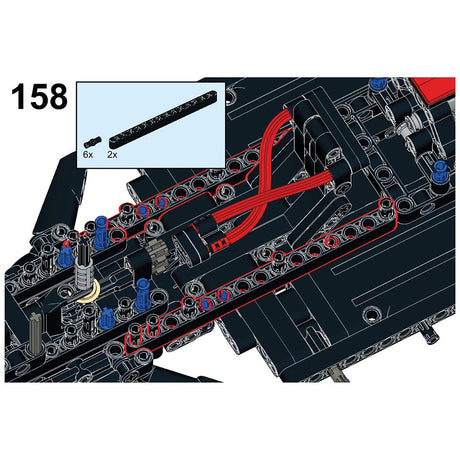 Moc - 96306 Red Bull Racing Honda F1 RB16B (8386 Base) 1:10 Scale - LesDiy